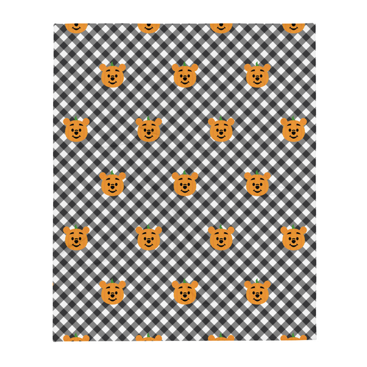 Winnie Pumpkin Pattern Blanket