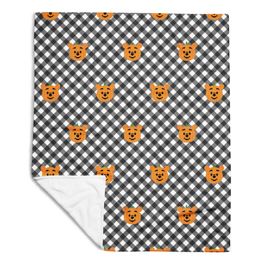 Winnie Pumpkin Pattern Blanket