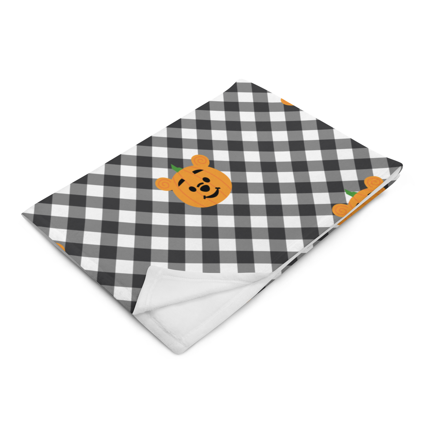 Winnie Pumpkin Pattern Blanket
