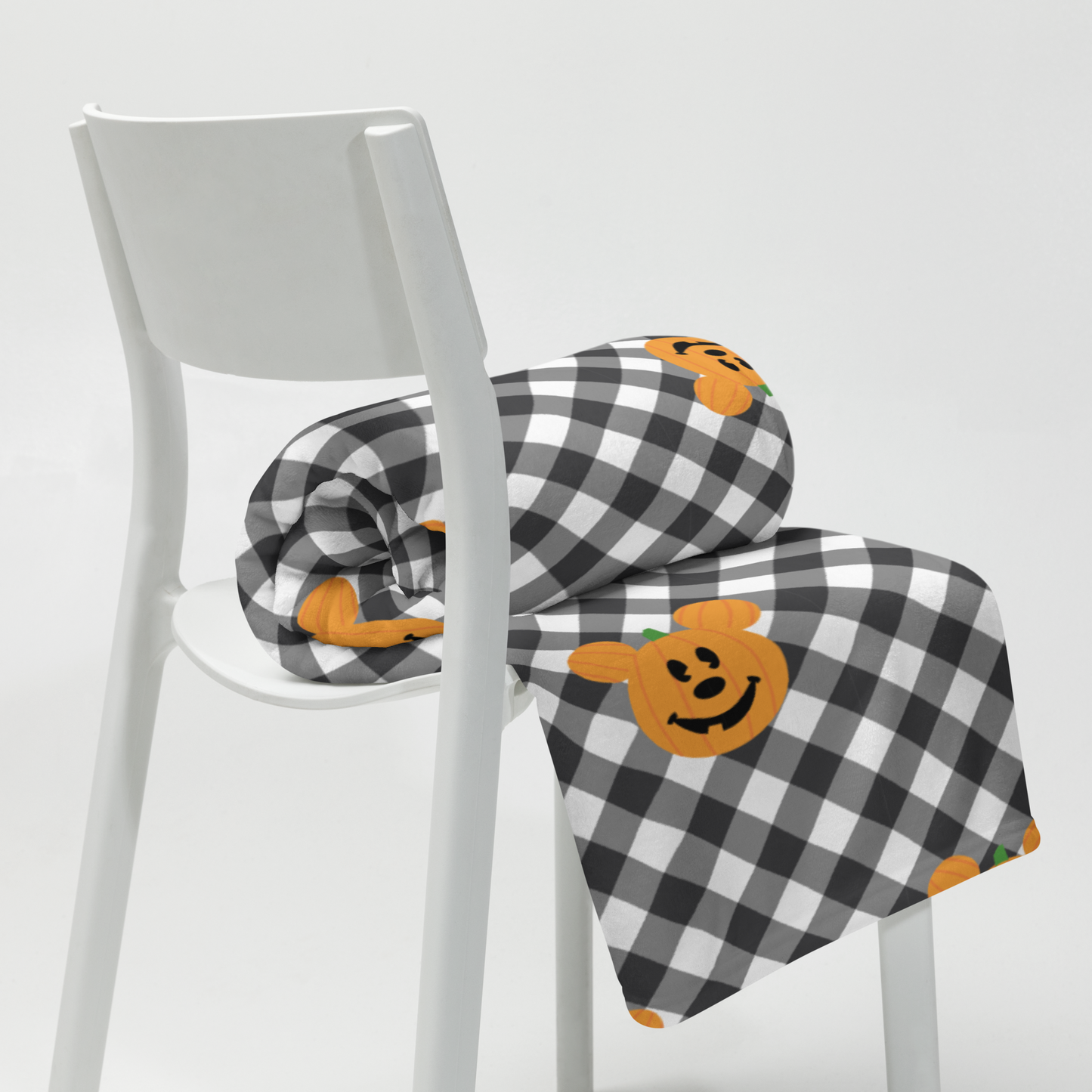 Mickey Pumpkin Pattern Blanket
