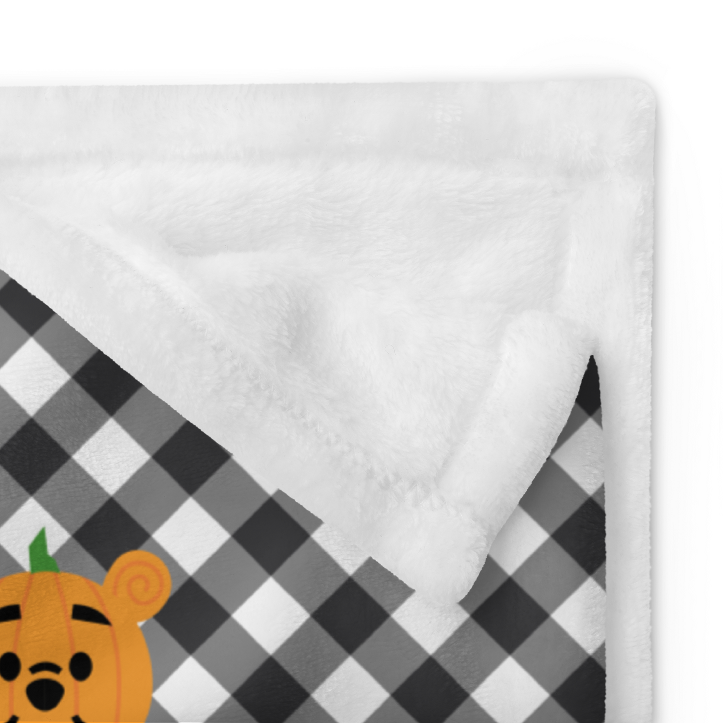 Winnie Pumpkin Pattern Blanket