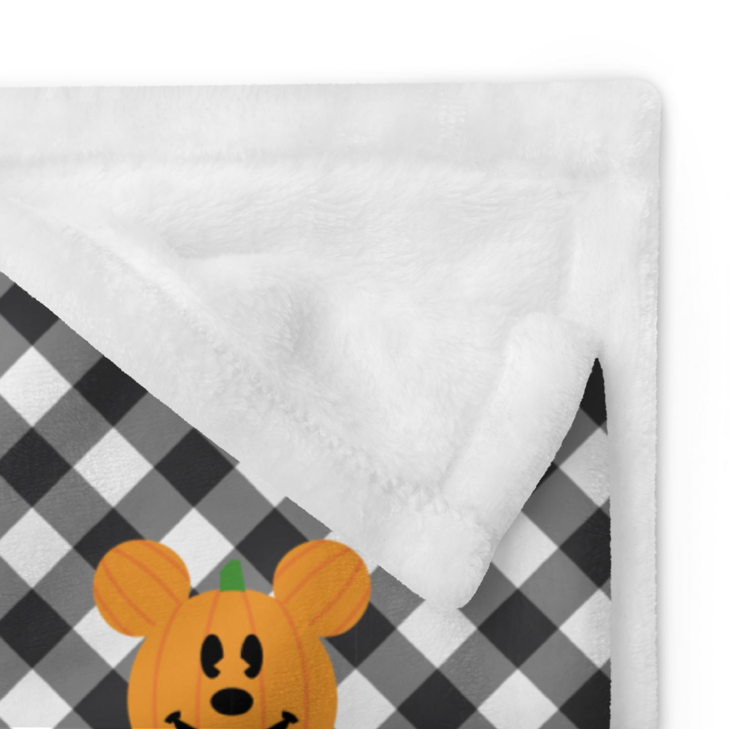 Mickey Pumpkin Pattern Blanket